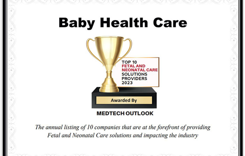 One of the Top 10 Fetal and Neonatal Care Companies of 2023 by MEDTECH OUTLOOK