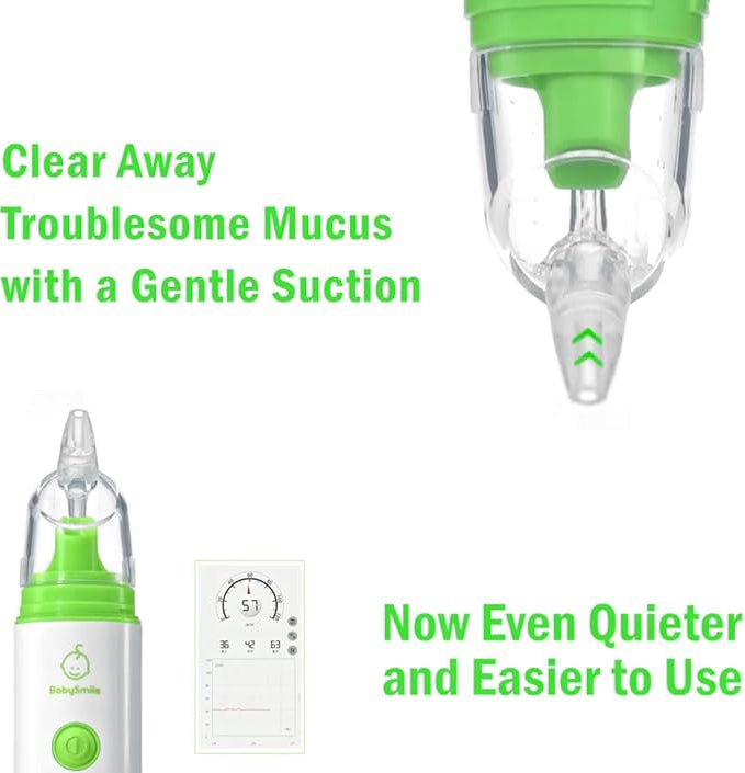 Aspirador nasal eléctrico portátil para bebés